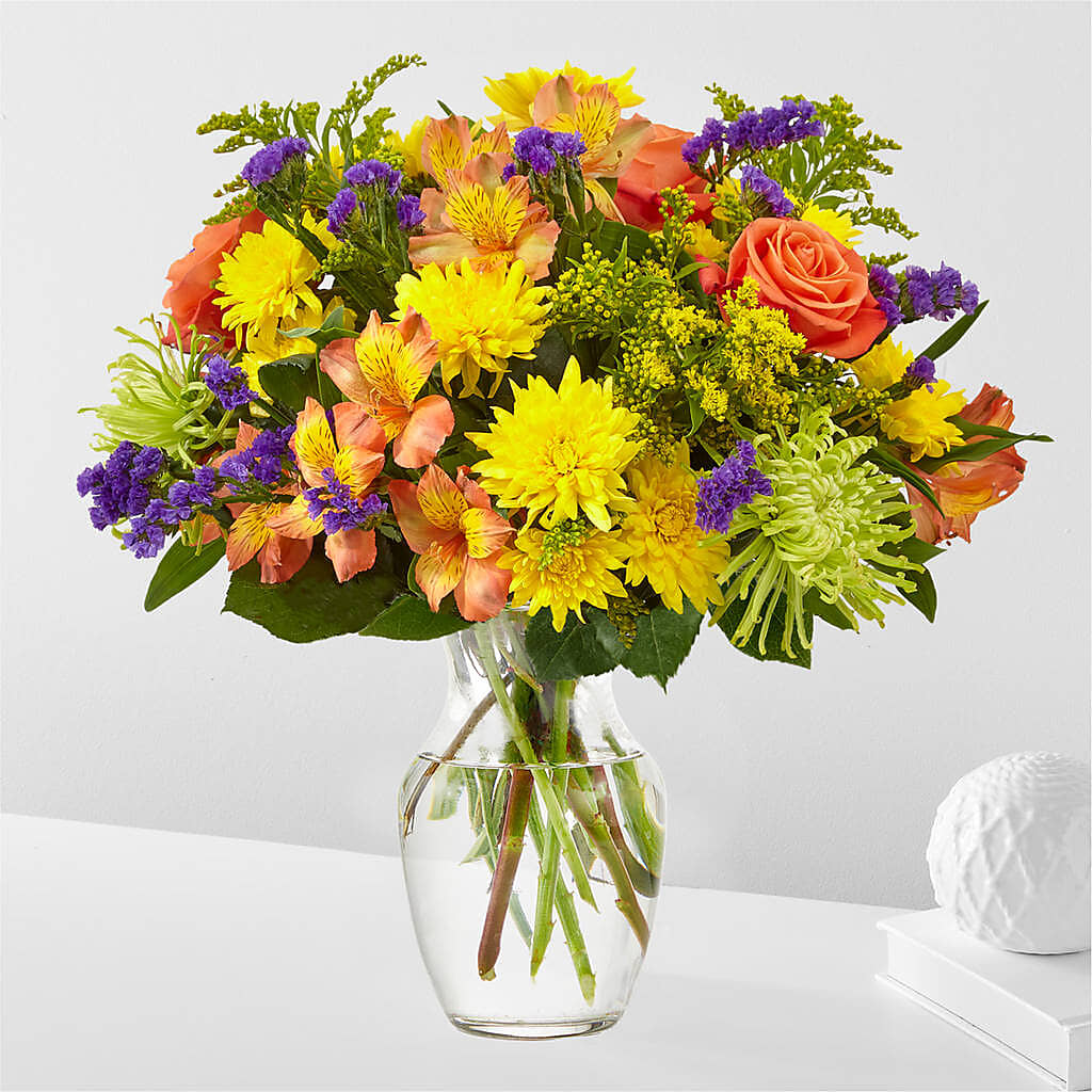 Marmalade Skies Bouquet – Greenery Plus Florist, Monroe NY