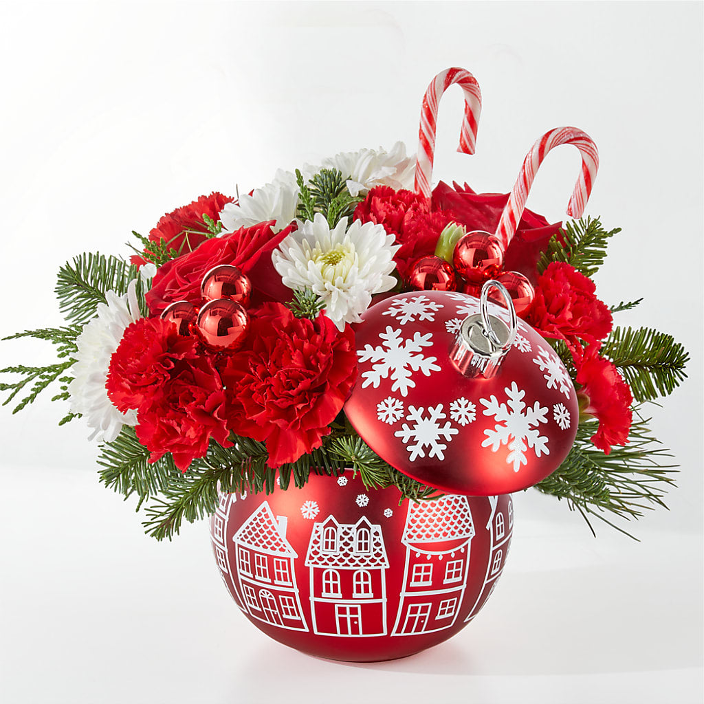 Cheer in the Air Ornament – Greenery Plus Florist, Monroe NY