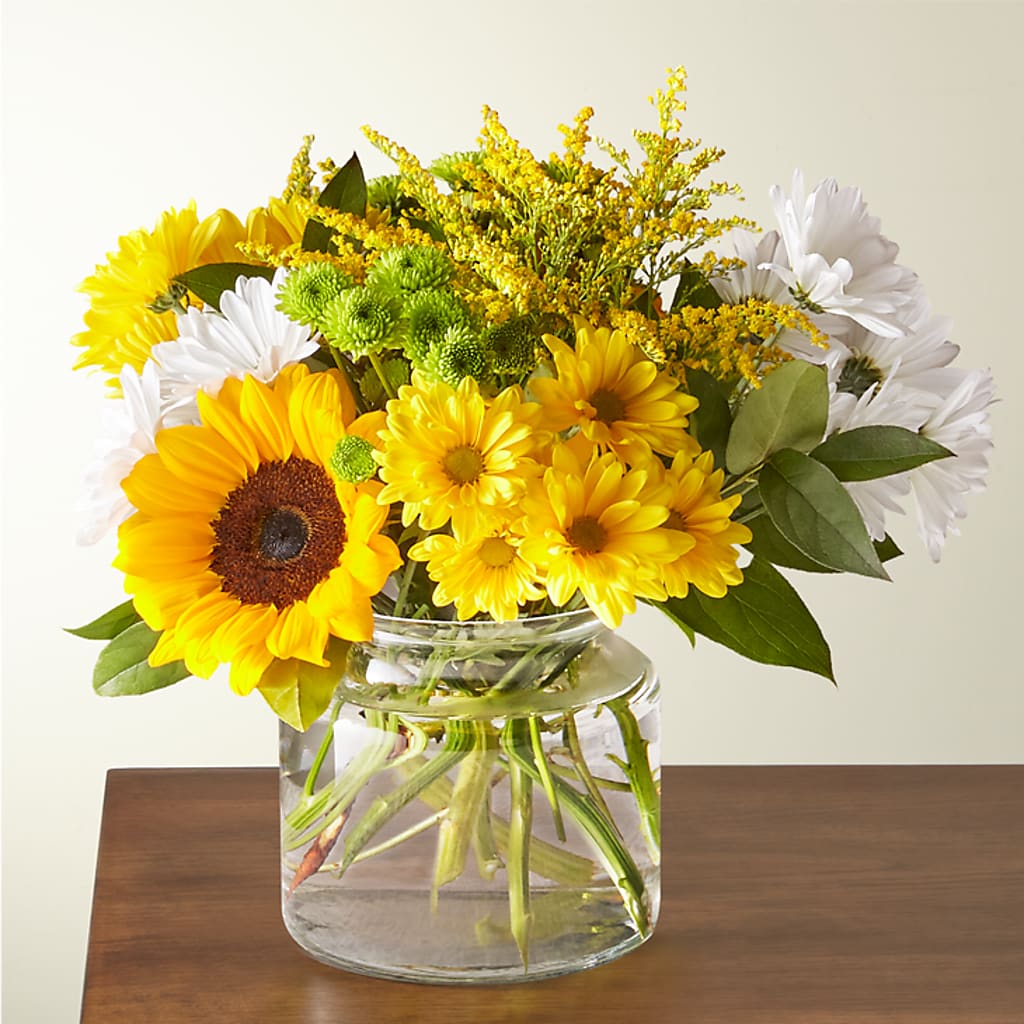 Hello Sunshine Bouquet – Greenery Plus Florist, Monroe NY