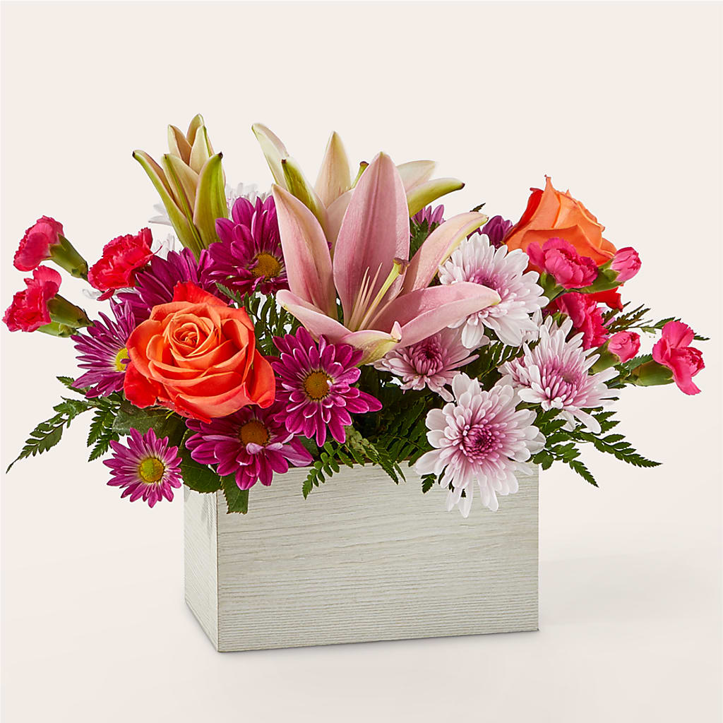 Light of My Life Box Bouquet – Greenery Plus Florist, Monroe NY