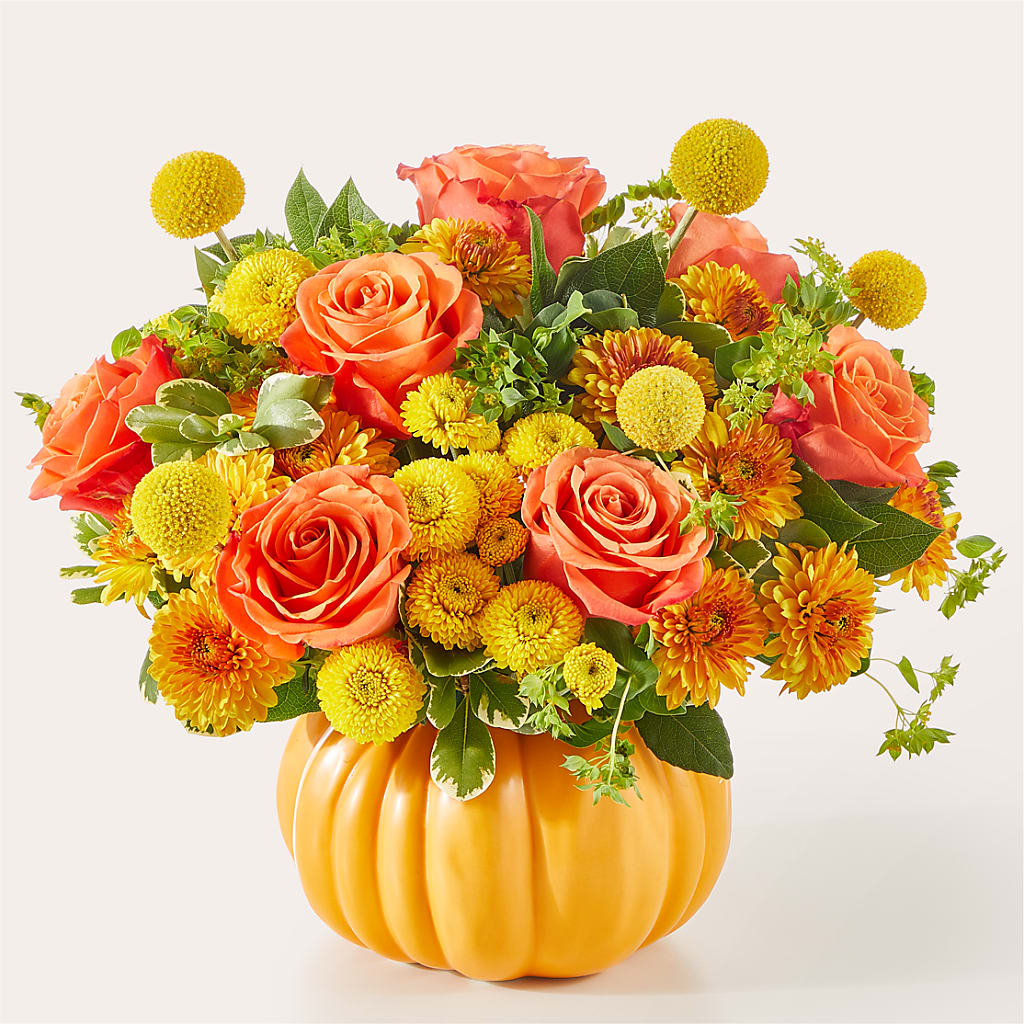 Gourdgeous Pumpkin – Greenery Plus Florist, Monroe NY