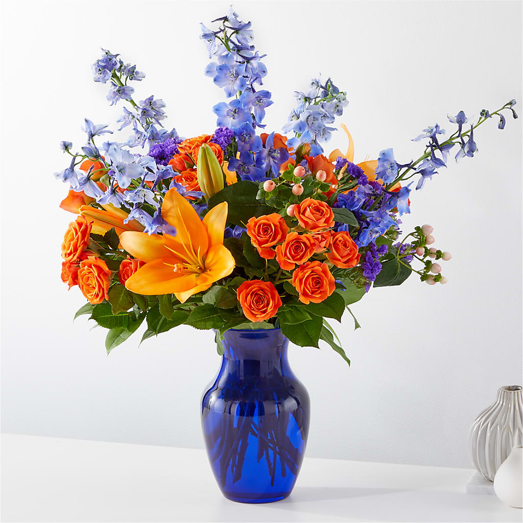 Radiant Citrus Bouquet – Greenery Plus Florist, Monroe NY