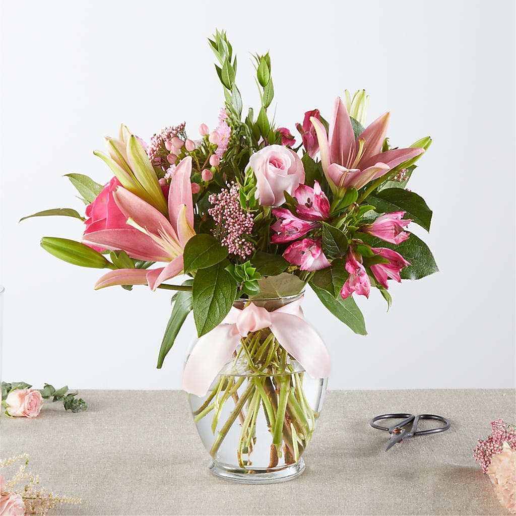 Pink Ribbon - A Florist Original – Greenery Plus Florist, Monroe NY
