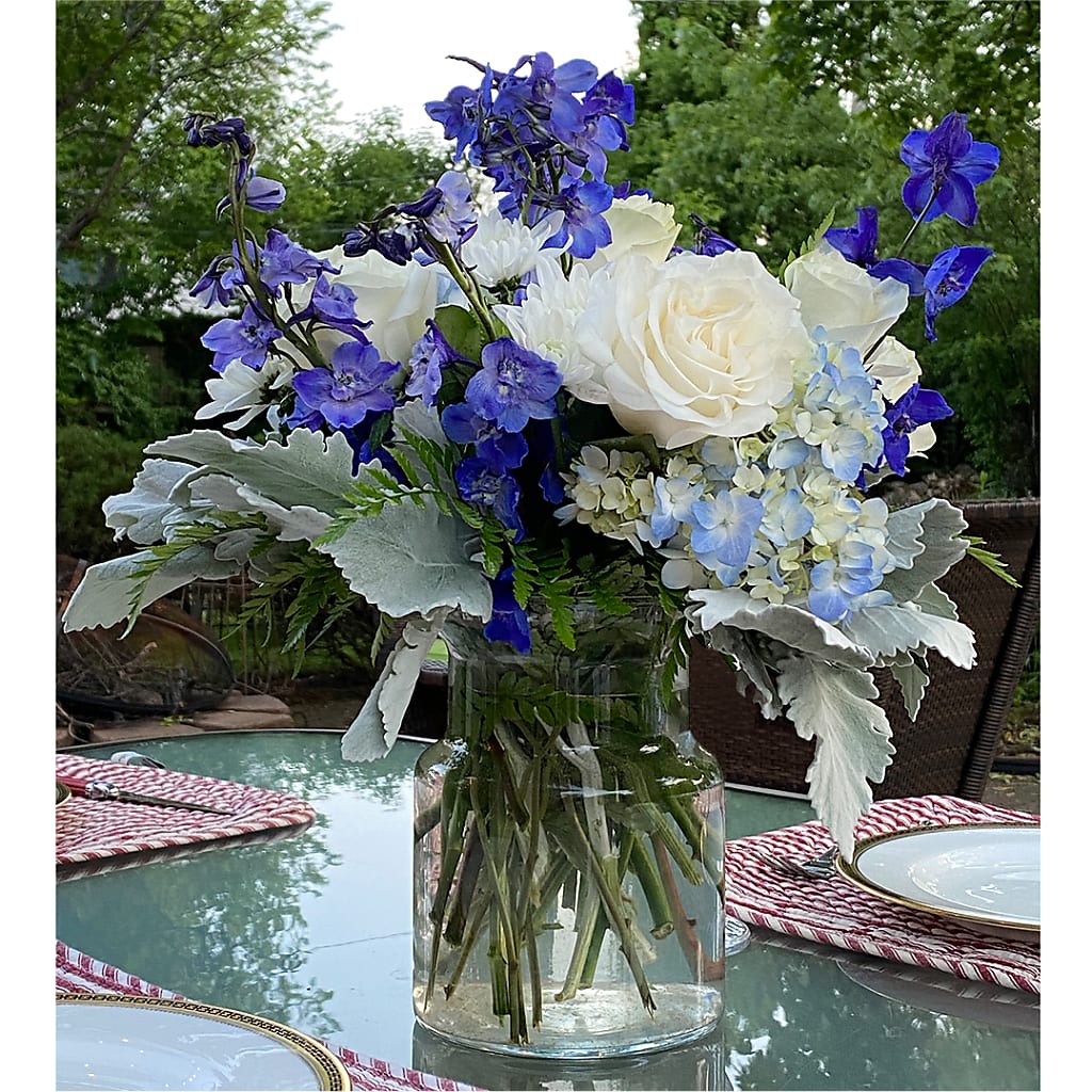 Clear Skies Bouquet – Greenery Plus Florist, Monroe NY