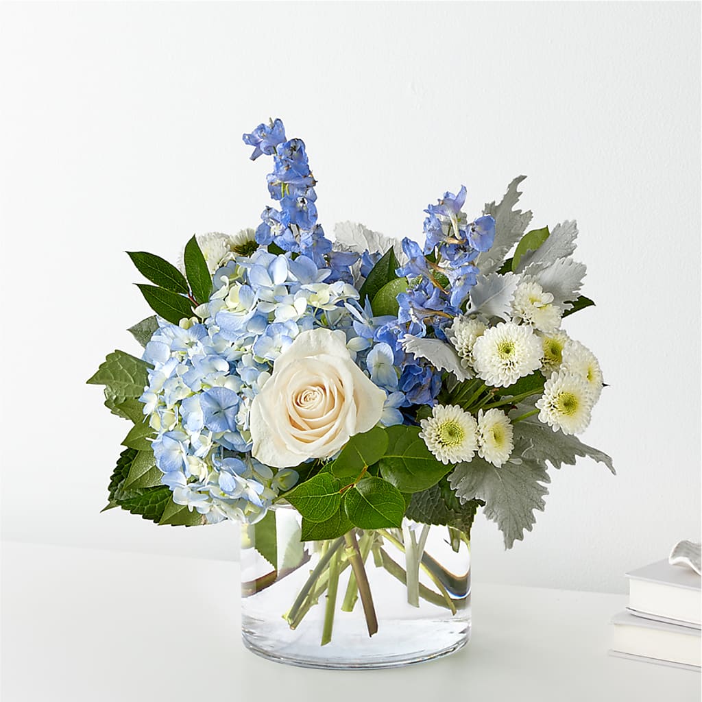 Clear Skies Bouquet – Greenery Plus Florist, Monroe NY