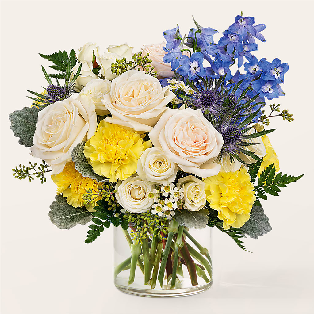 Lemon Sorbet Bouquet – Greenery Plus Florist, Monroe NY