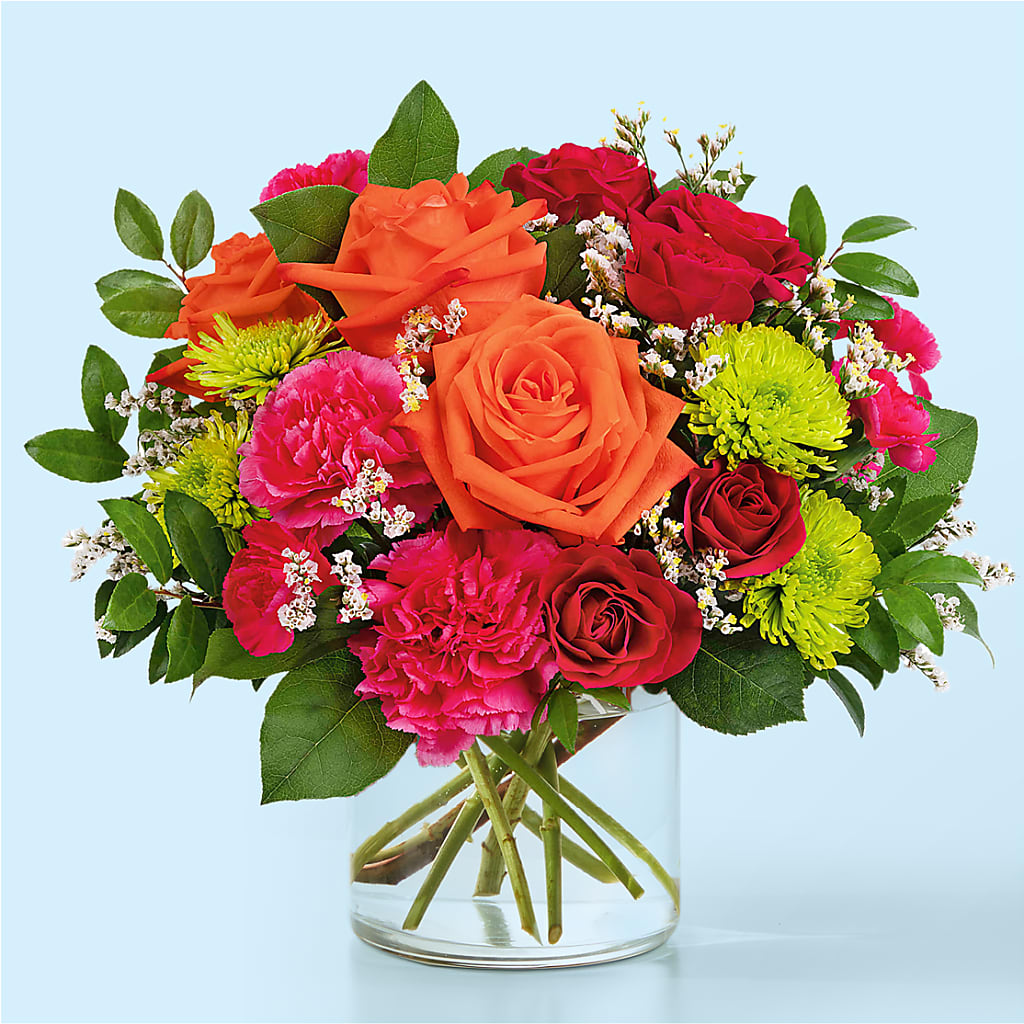 Colorful Carnival Bouquet – Greenery Plus Florist, Monroe NY