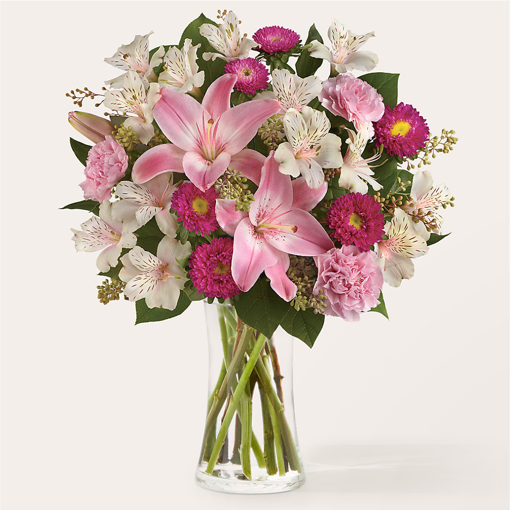 Feeling Fuchsia Bouquet – Greenery Plus Florist, Monroe NY