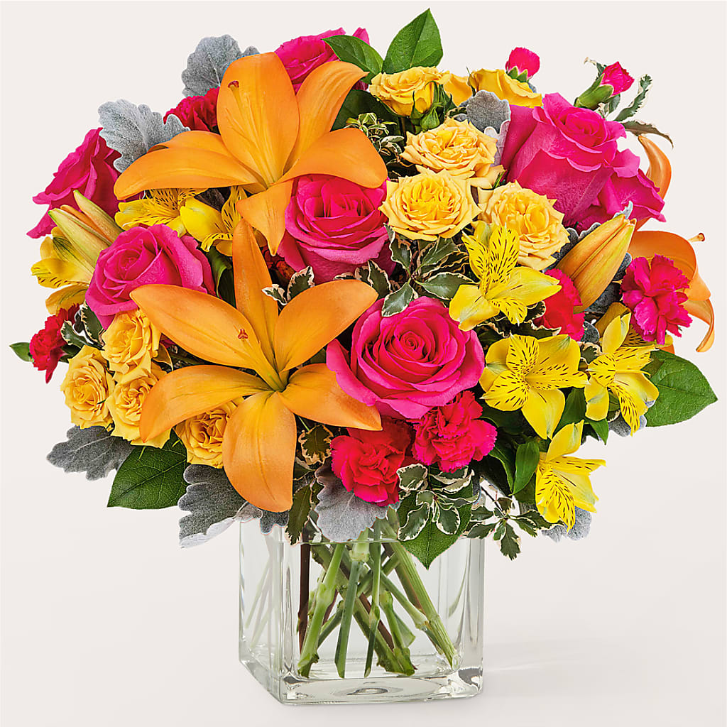 To the Tropics Bouquet – Greenery Plus Florist, Monroe NY