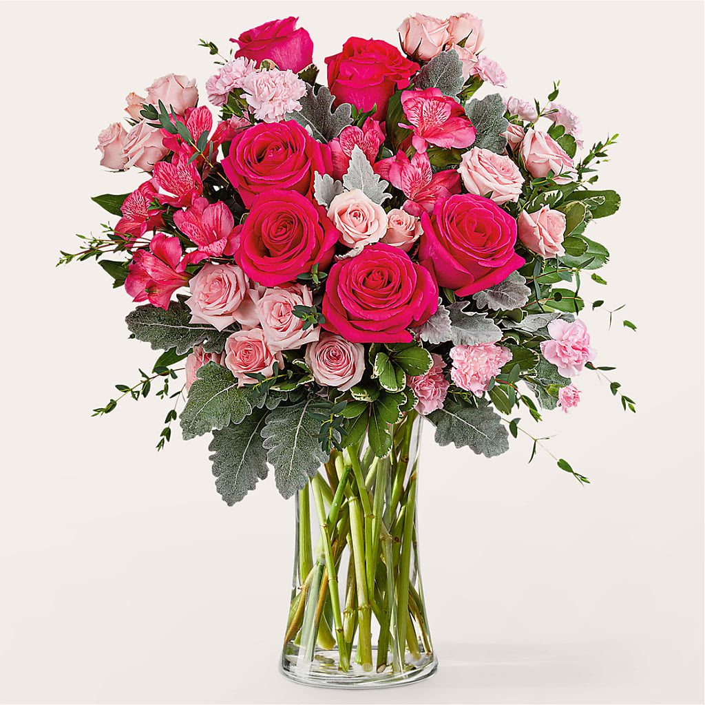 Tickled Pink Bouquet – Greenery Plus Florist, Monroe NY