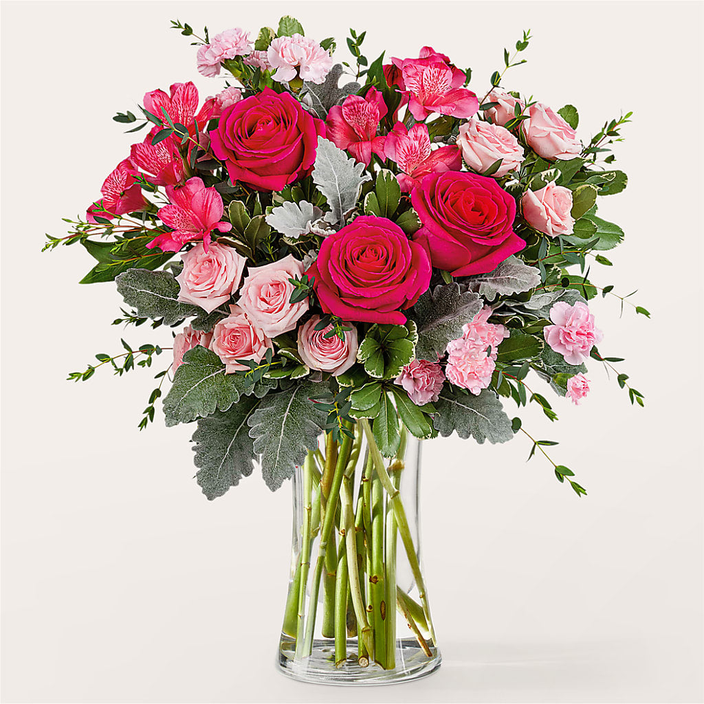 Tickled Pink Bouquet – Greenery Plus Florist, Monroe NY