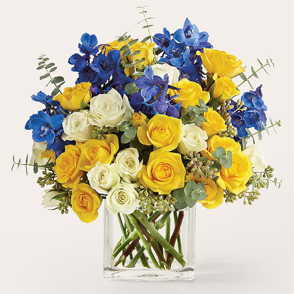 Sparkling Citrine Bouquet – Greenery Plus Florist, Monroe NY