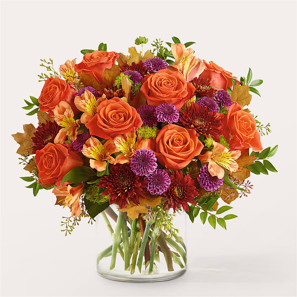 Orange You Glad Bouquet – Greenery Plus Florist, Monroe NY