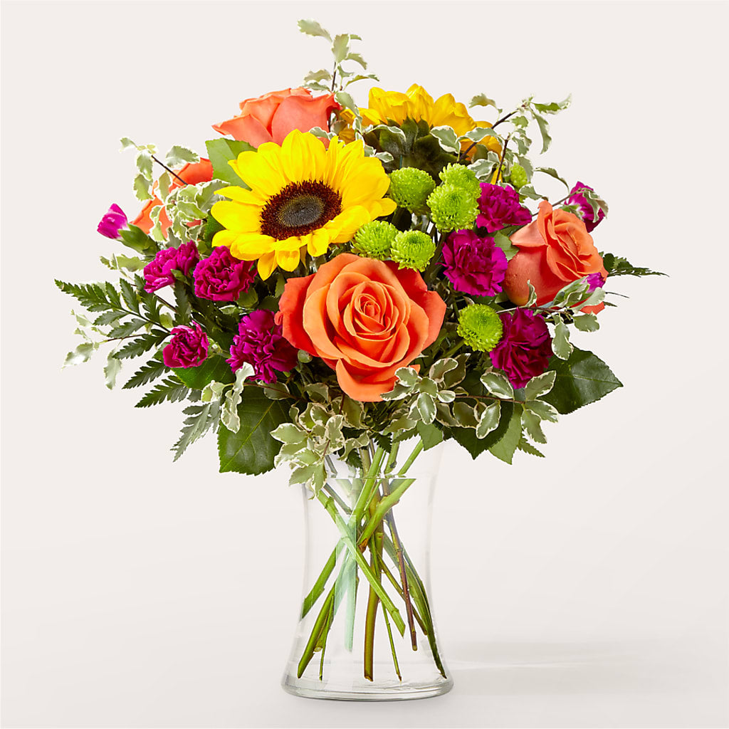 Warmth & Light Bouquet – Greenery Plus Florist, Monroe NY