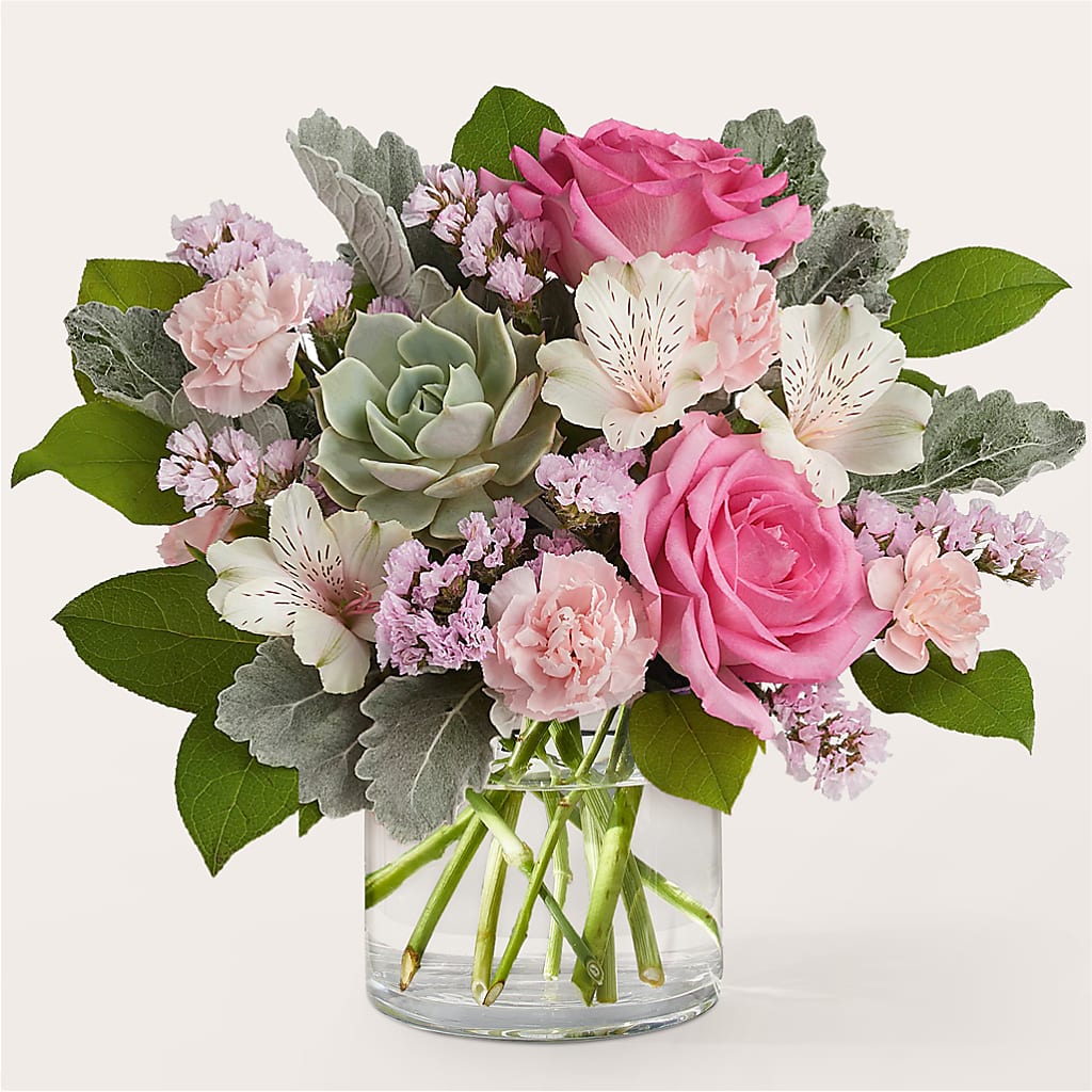 Dusty Rose Bouquet – Greenery Plus Florist, Monroe NY