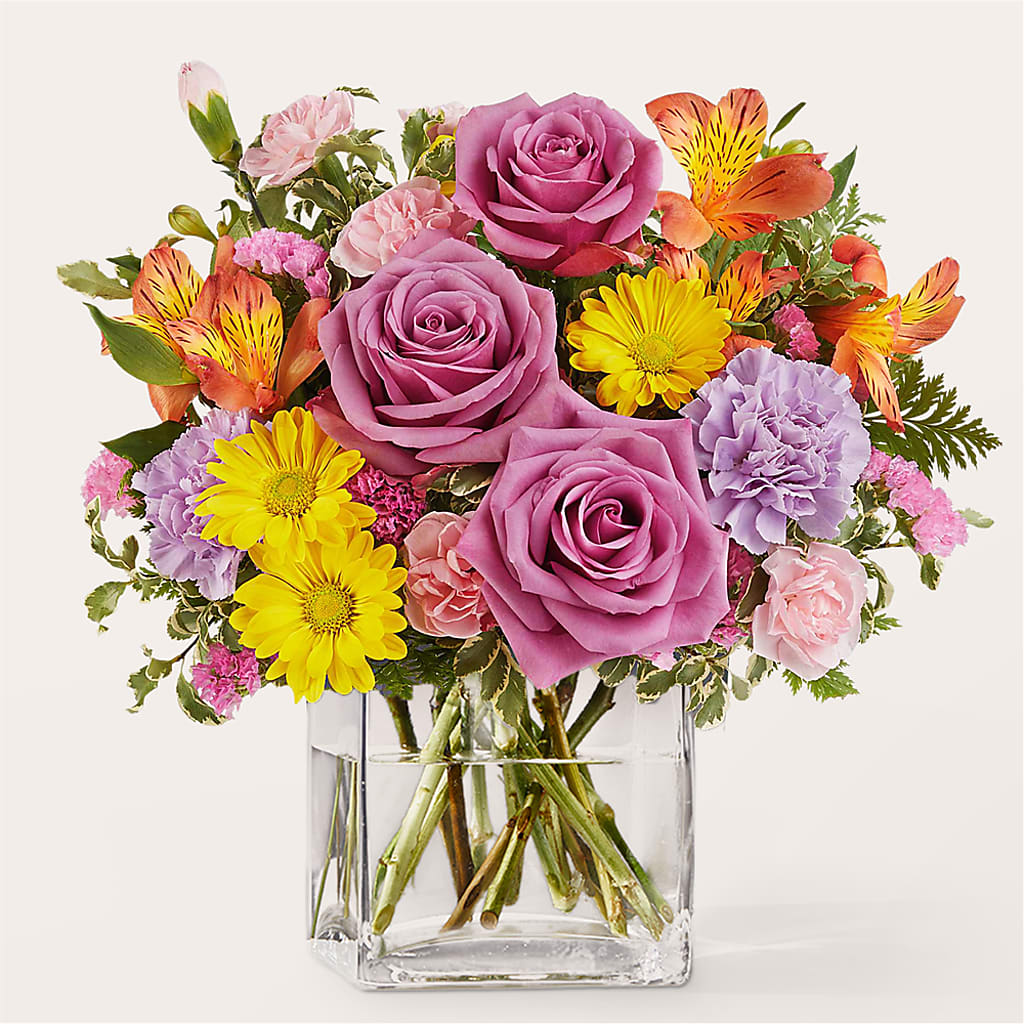 Shades of Happiness Bouquet – Greenery Plus Florist, Monroe NY