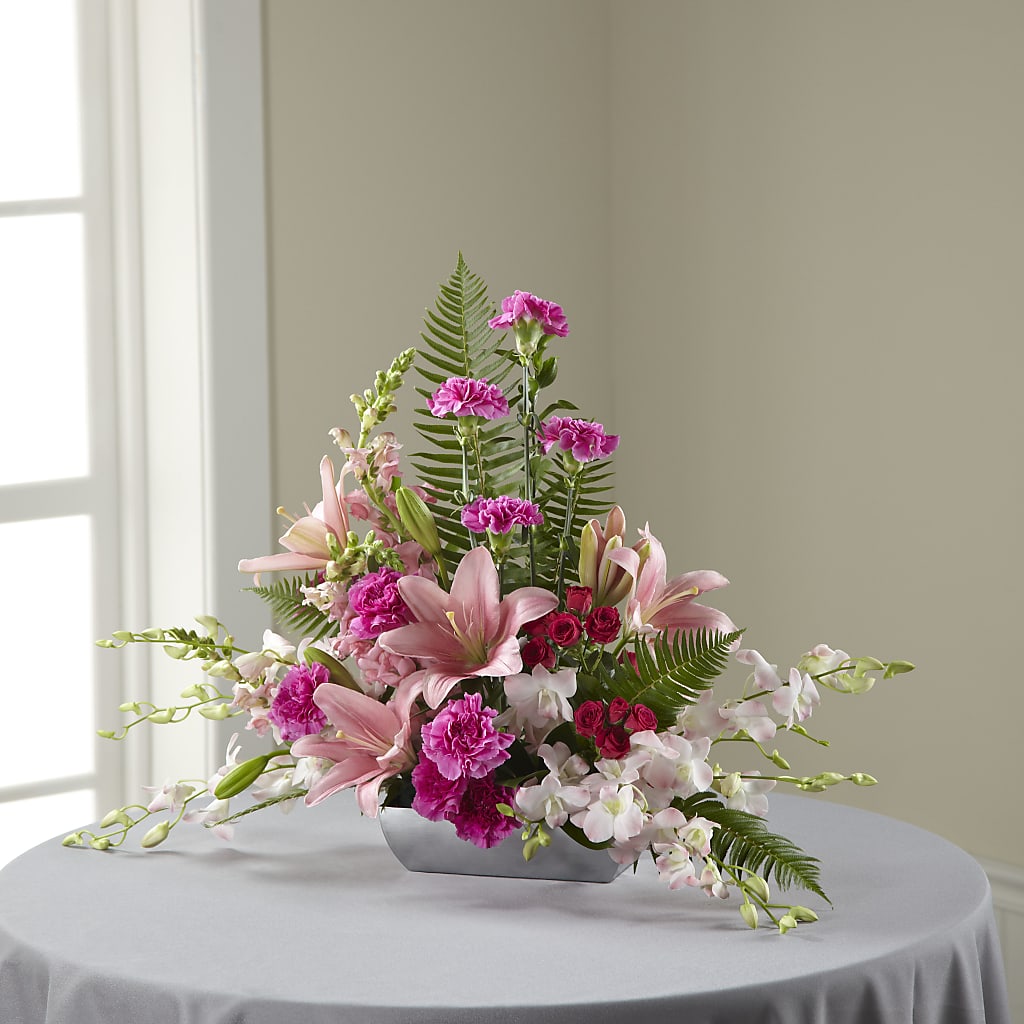 Uplifting Moments Arrangement – Greenery Plus Florist, Monroe NY