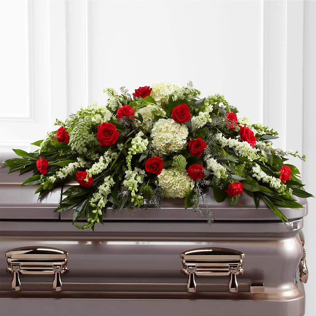 Sincerity Casket Spray – Greenery Plus Florist, Monroe NY