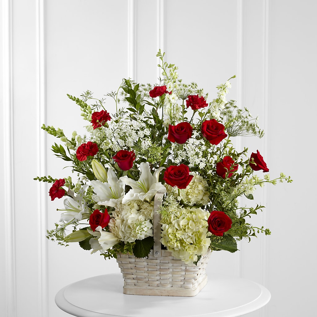 In Loving Memory Arrangement – Greenery Plus Florist, Monroe NY