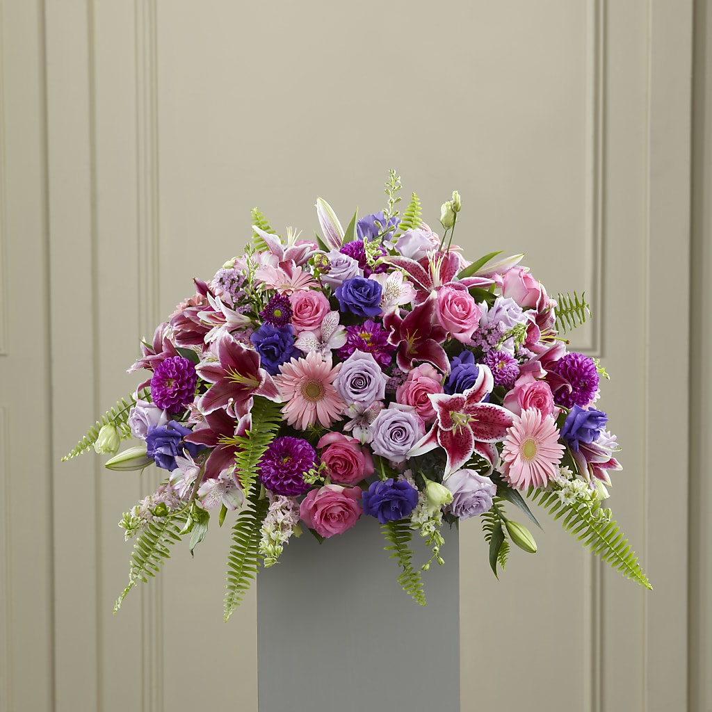 Fare Thee Well Pedestal – Greenery Plus Florist, Monroe NY