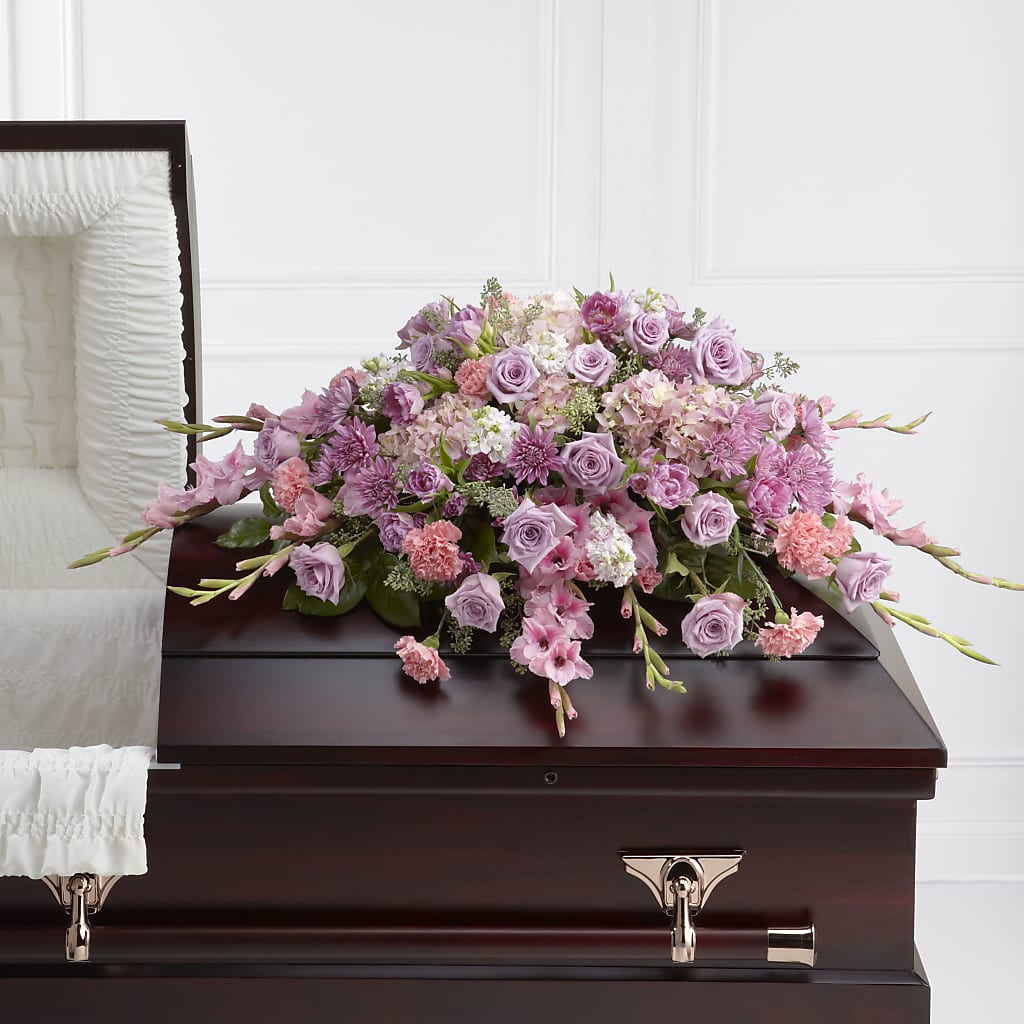 Immorata Casket Spray – Greenery Plus Florist, Monroe NY