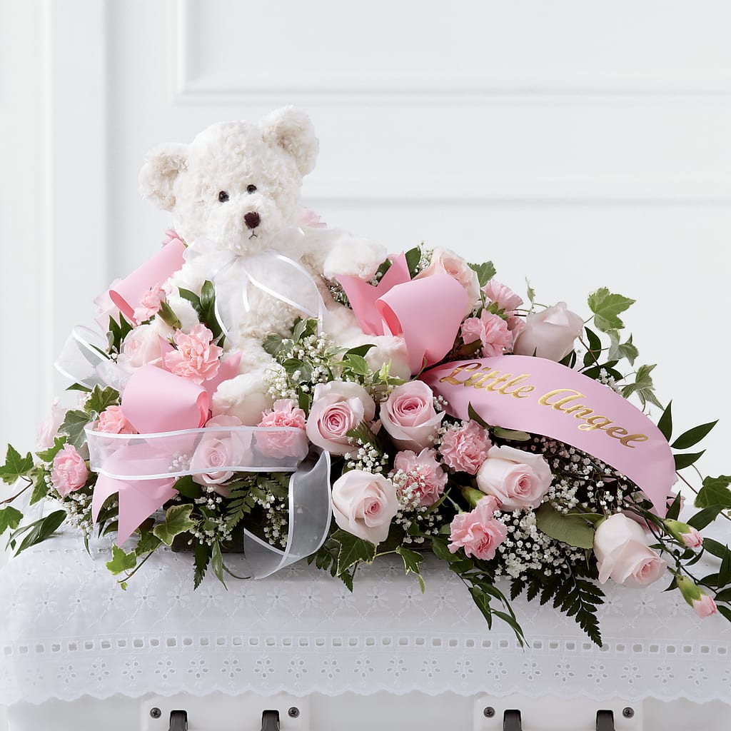 Touch of Sympathy Casket Spray – Greenery Plus Florist, Monroe NY