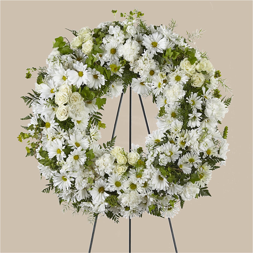 Faithful Wishes Wreath – Greenery Plus Florist, Monroe NY