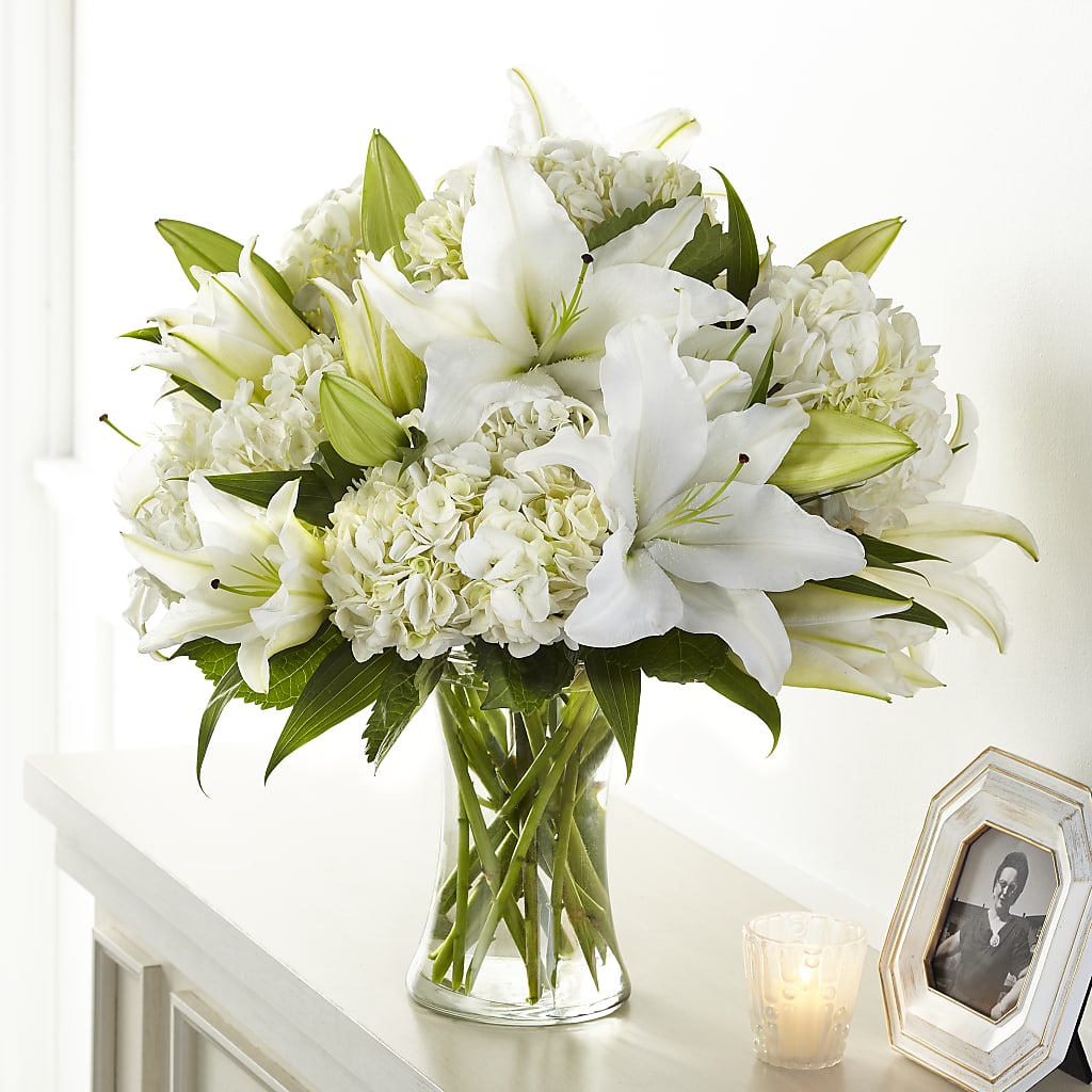 Compassionate Lily Bouquet – Greenery Plus Florist, Monroe NY