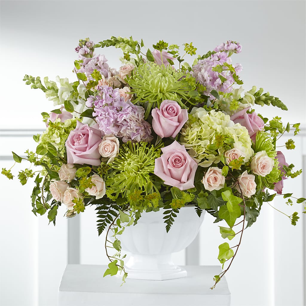 Radiant Embrace Arrangement – Greenery Plus Florist, Monroe NY