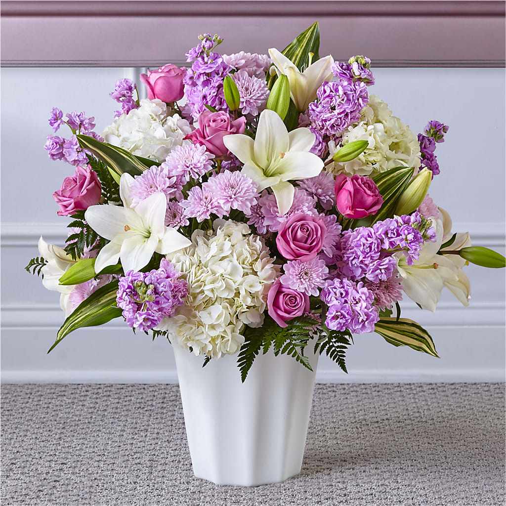 Heaven Sent Floor Basket – Greenery Plus Florist, Monroe NY