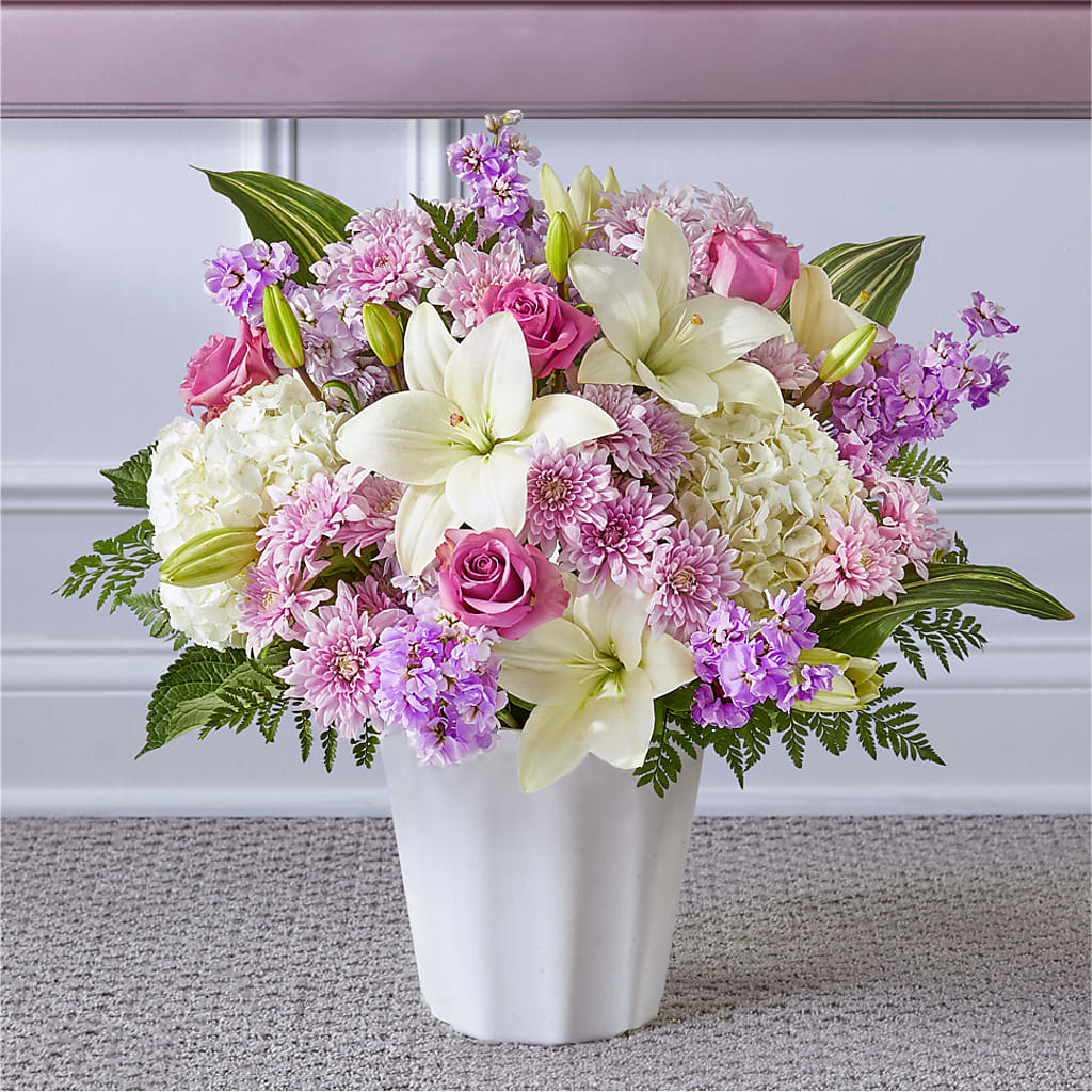 Heaven Sent Floor Basket – Greenery Plus Florist, Monroe NY