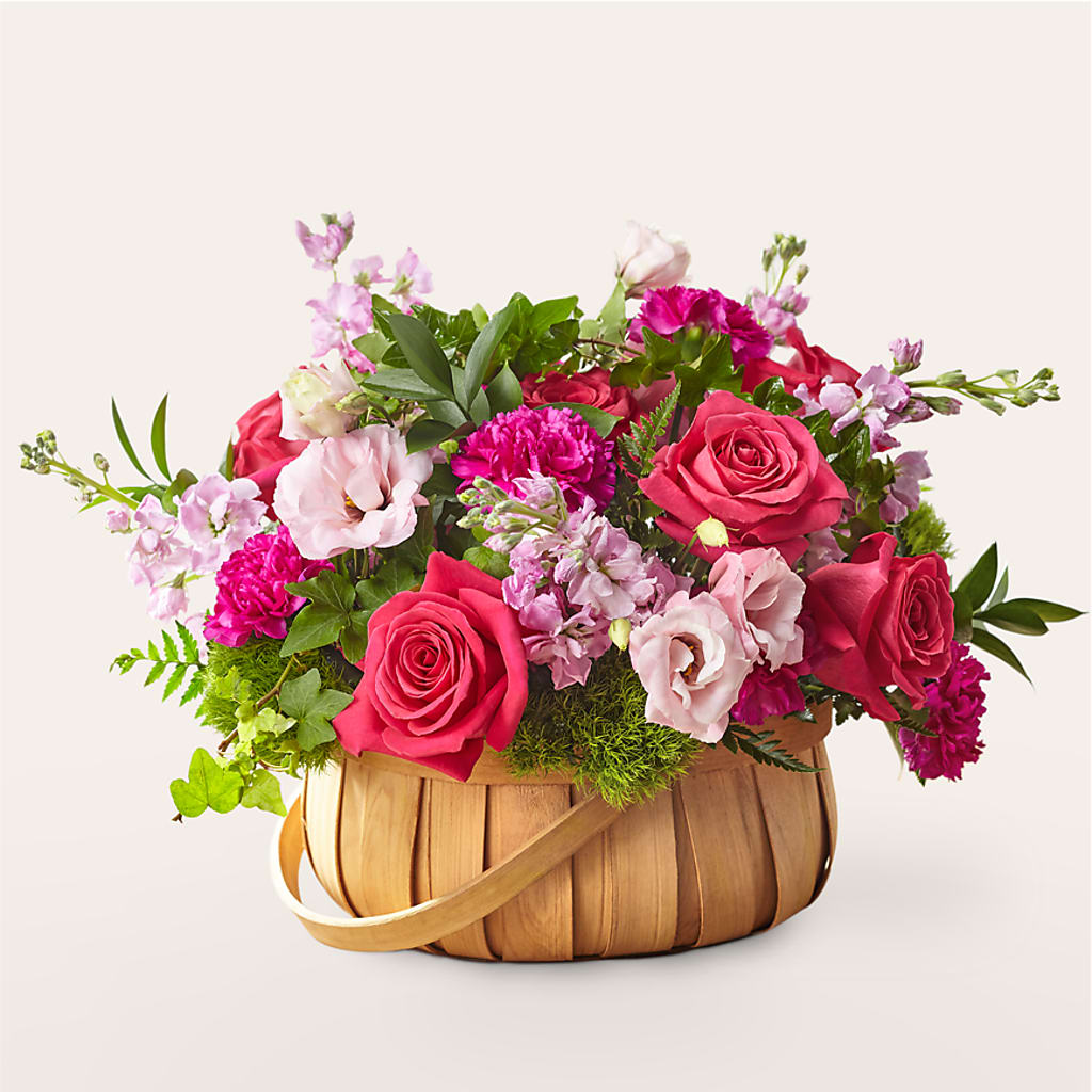 Radiance in Bloom Basket – Greenery Plus Florist, Monroe NY