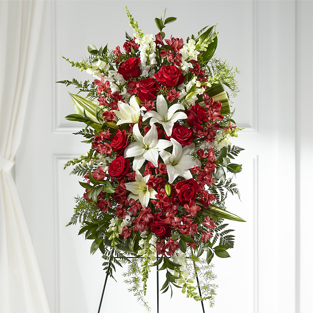Everlasting Memory Standing Spray – Greenery Plus Florist, Monroe NY