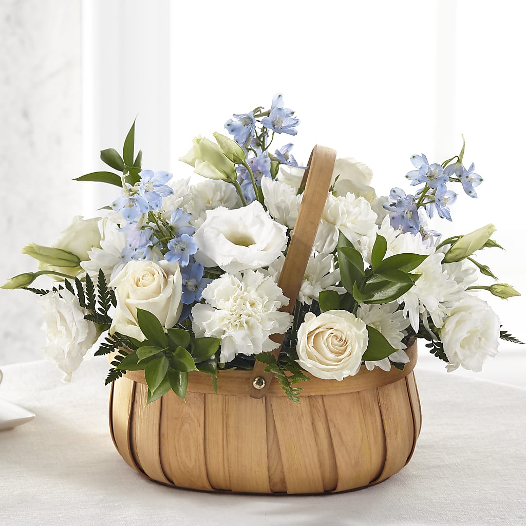 Sincerely Heartfelt Basket – Greenery Plus Florist, Monroe NY