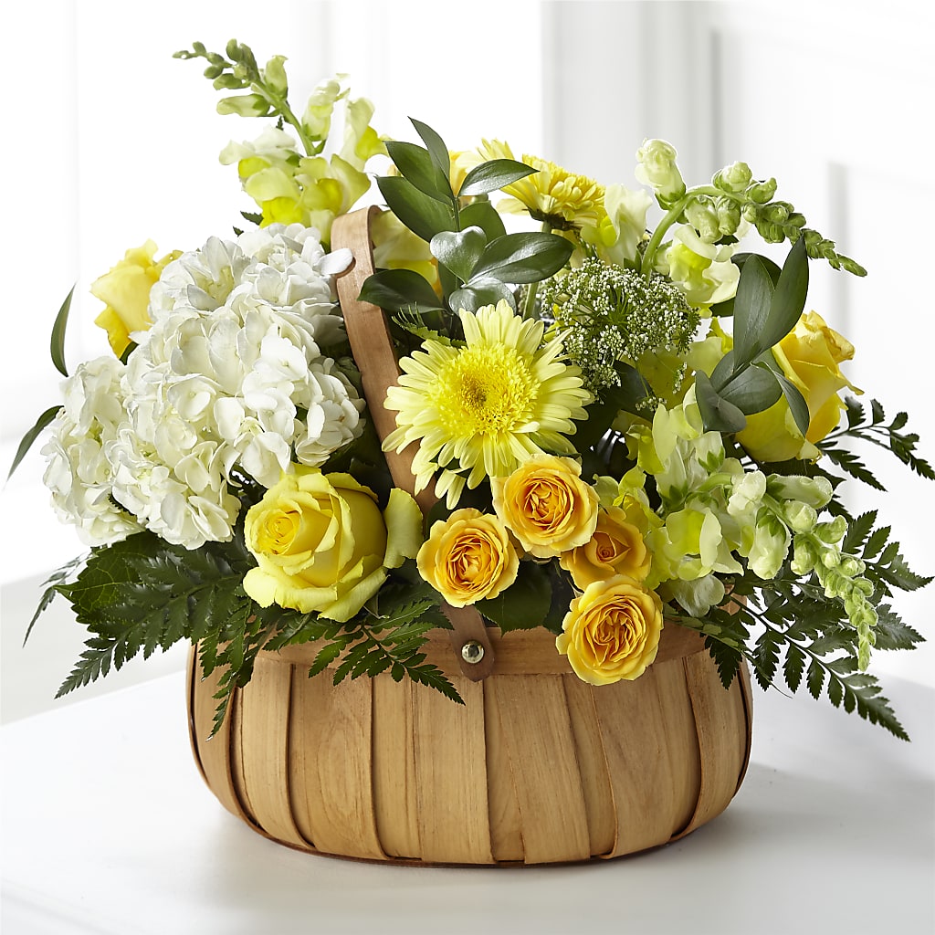 Rustic Remembrance Basket – Greenery Plus Florist, Monroe NY