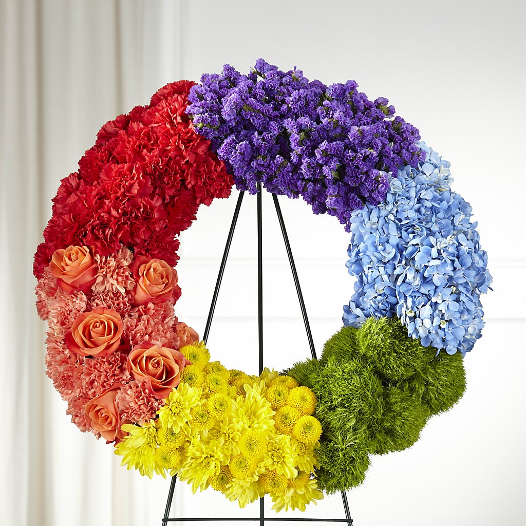 Circle of Love Wreath – Greenery Plus Florist, Monroe NY