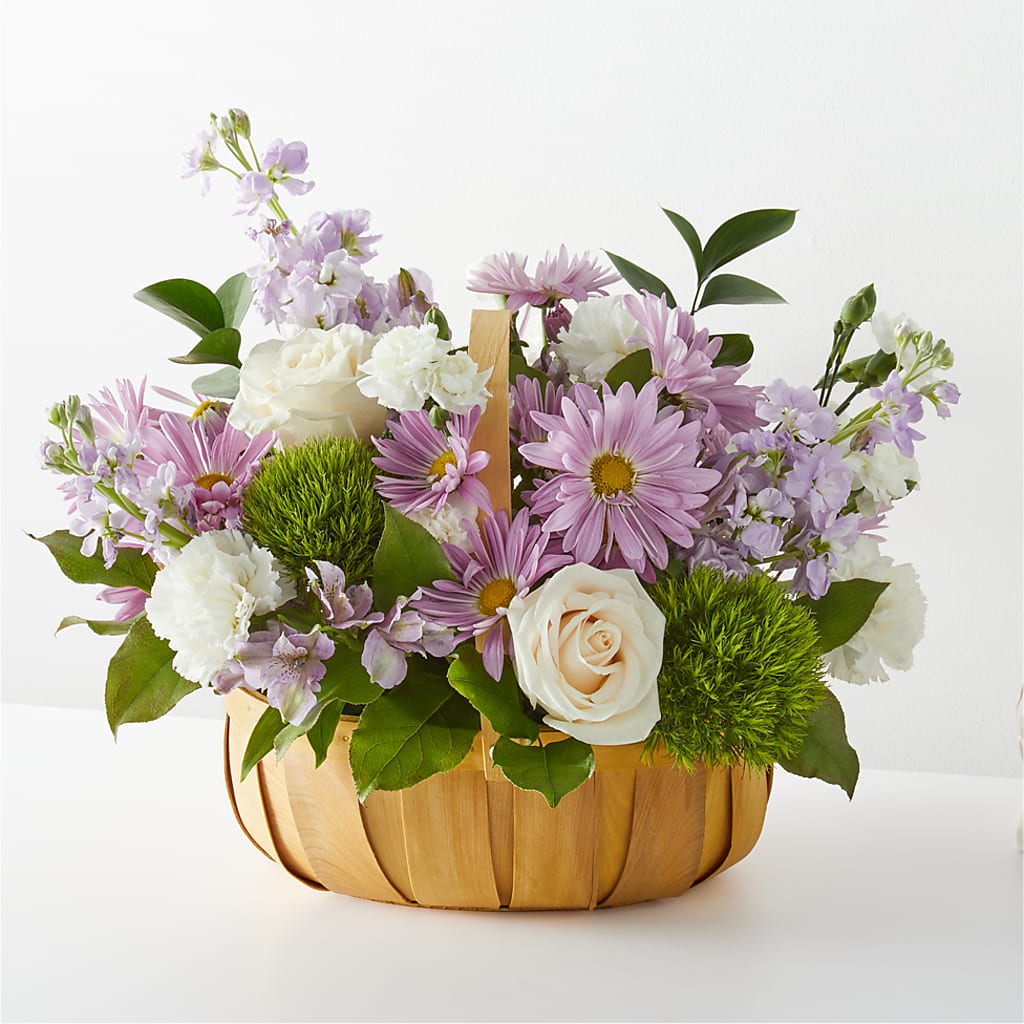 Peace & Love Basket – Greenery Plus Florist, Monroe NY