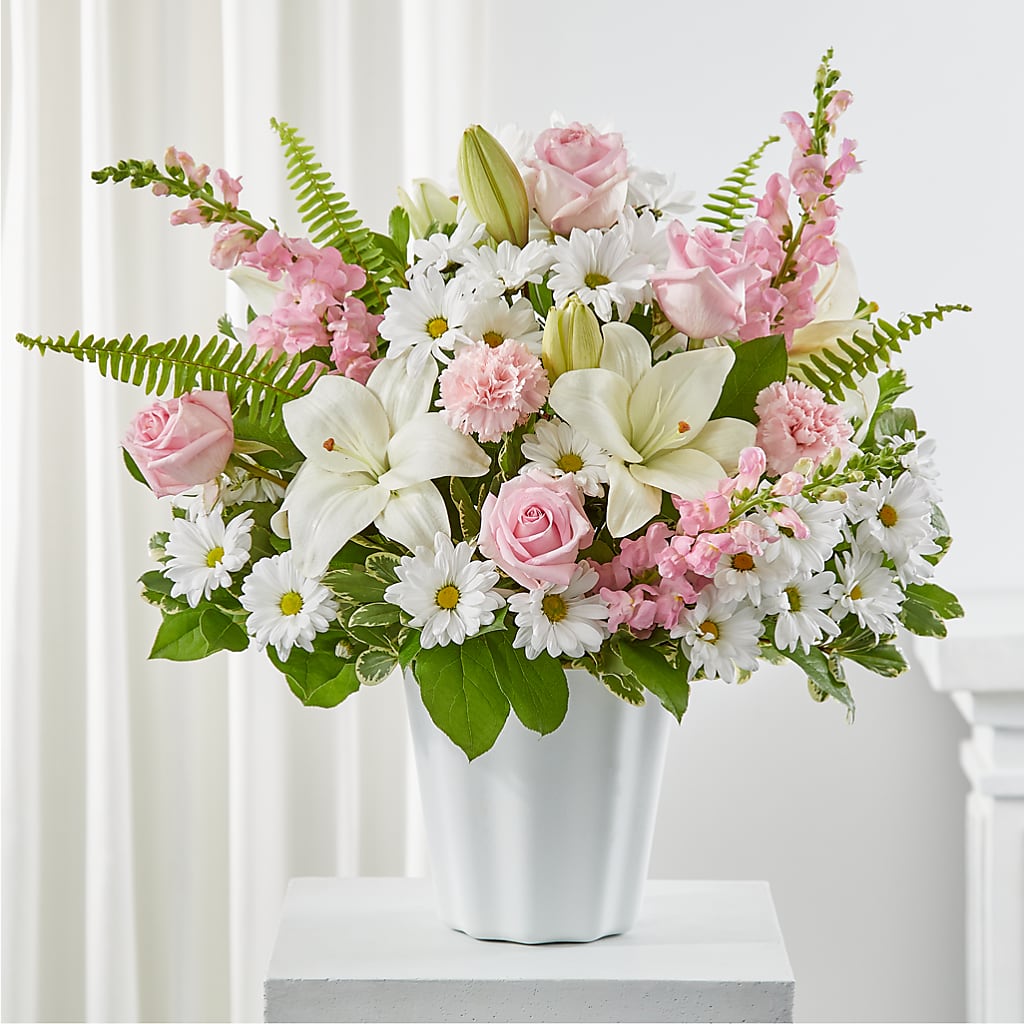 Soft Touch Tabletop Basket – Greenery Plus Florist, Monroe NY