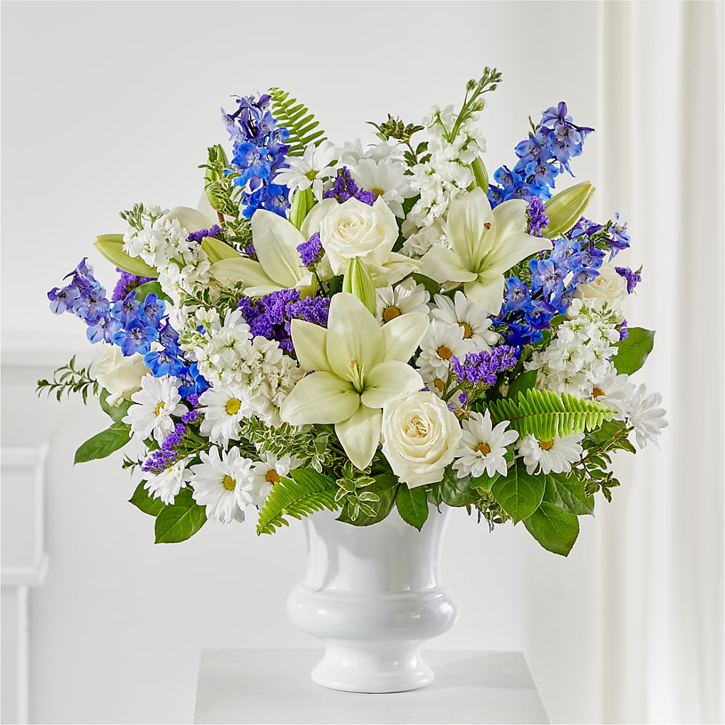 Expressions of Hope Urn Arrangement – Greenery Plus Florist, Monroe NY
