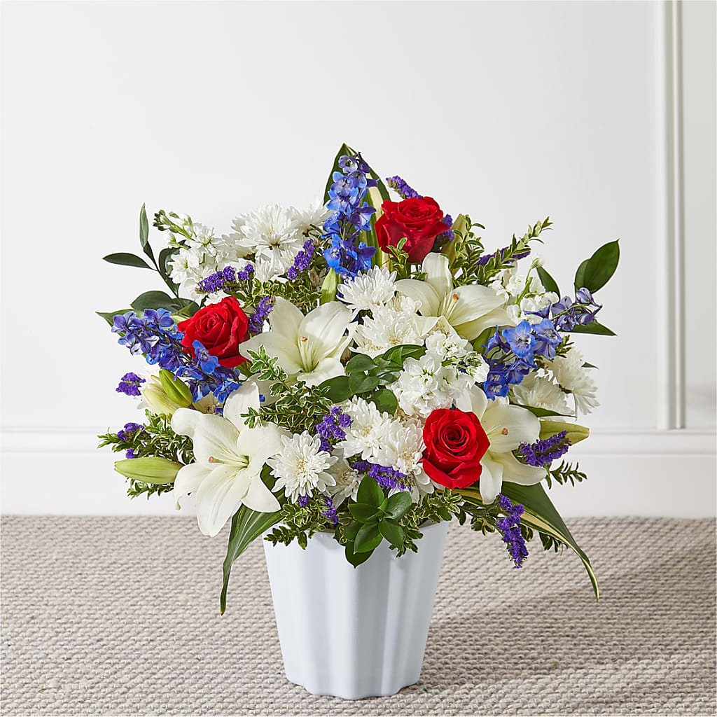 Consoled Floor Basket – Greenery Plus Florist, Monroe NY