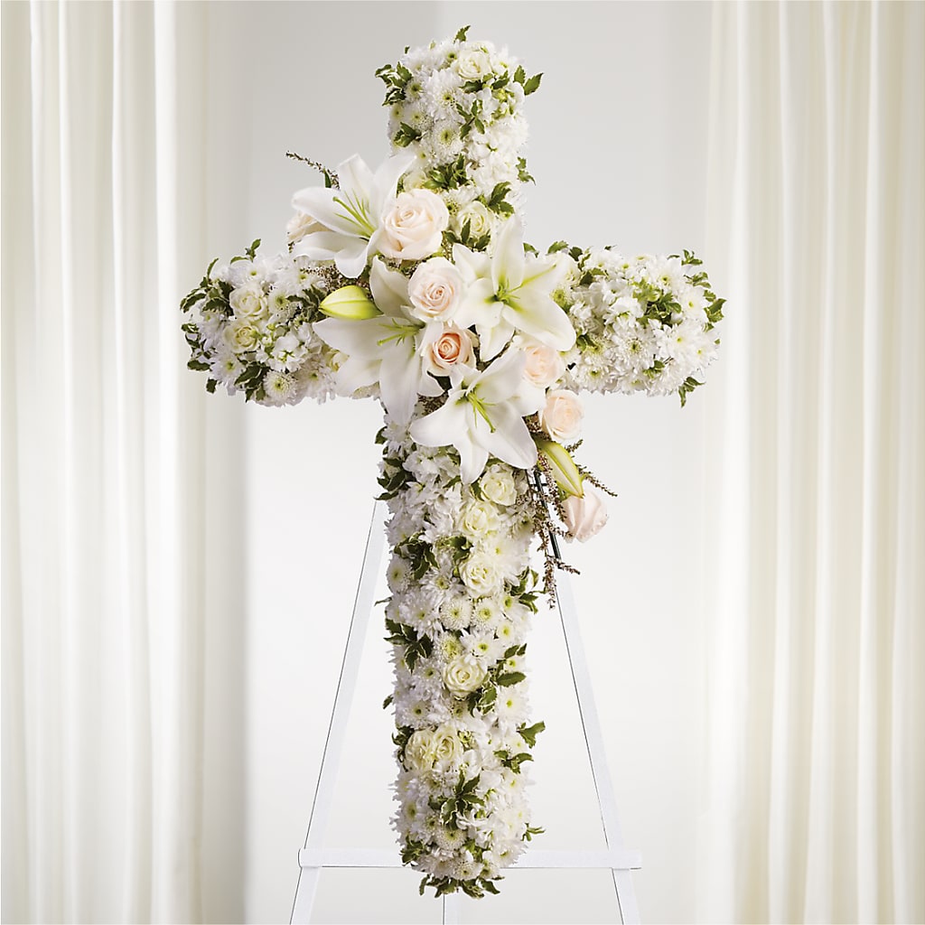 Spiritual Guidance Standing Spray – Greenery Plus Florist, Monroe NY