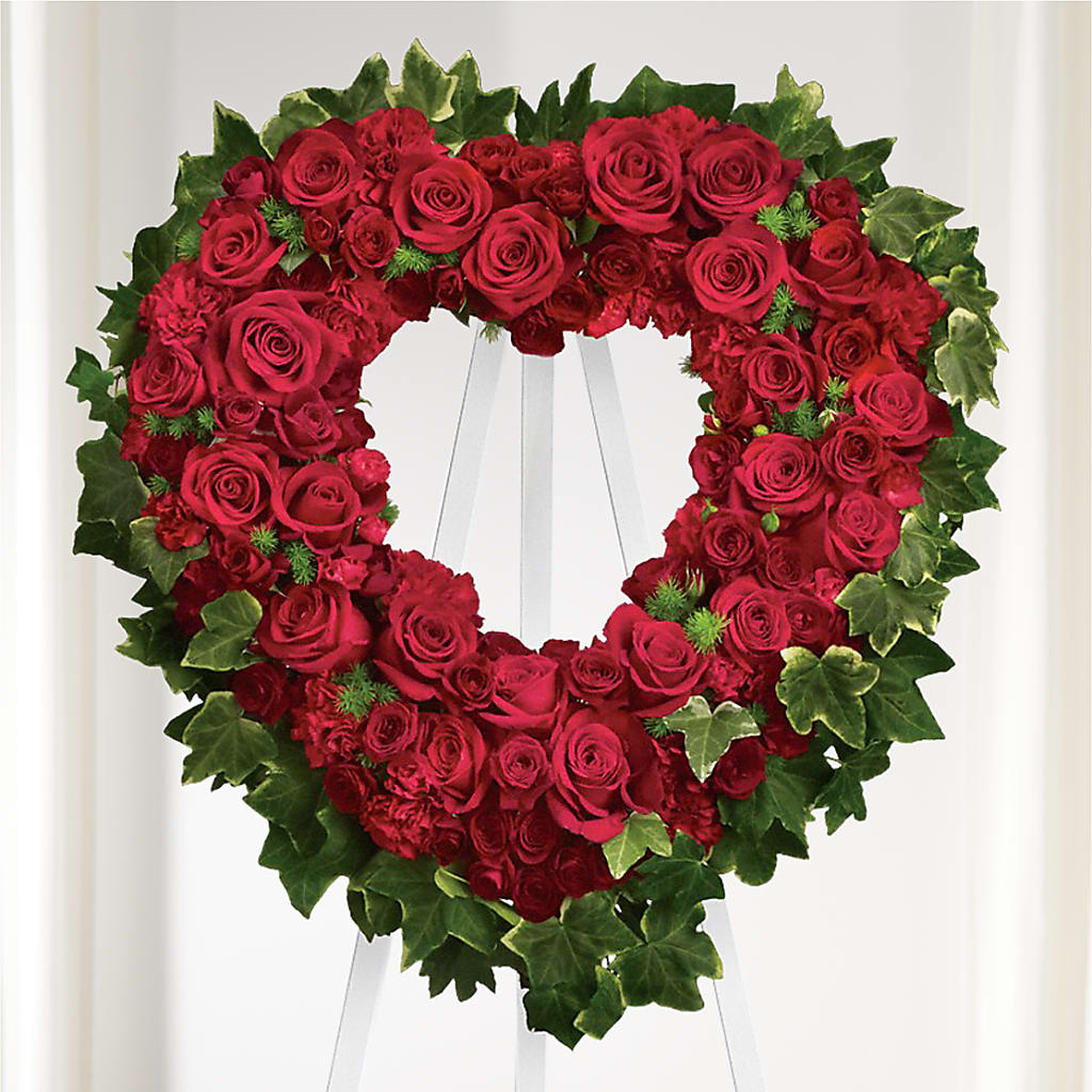 Wholehearted Standing Spray – Greenery Plus Florist, Monroe NY