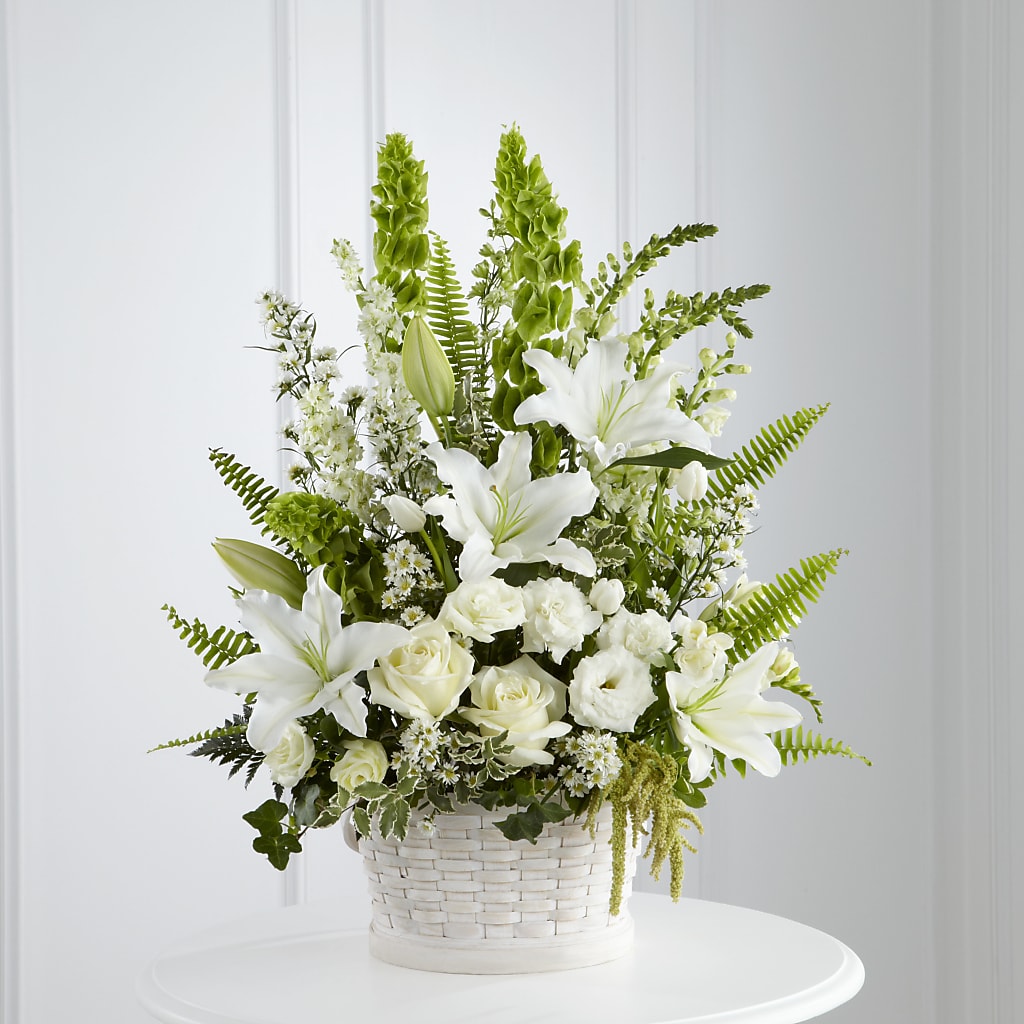 In Our Thoughts Arrangement – Greenery Plus Florist, Monroe NY