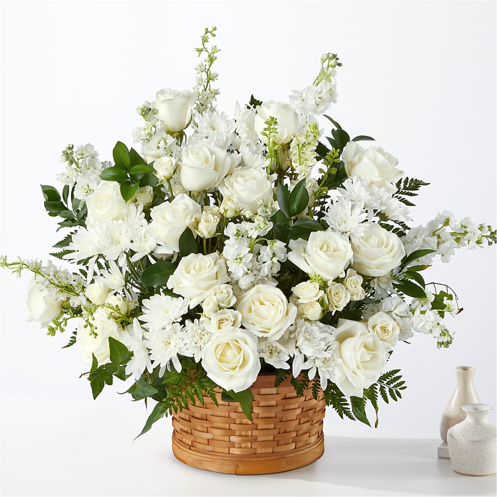 Heartfelt Condolences Arrangement – Greenery Plus Florist, Monroe NY