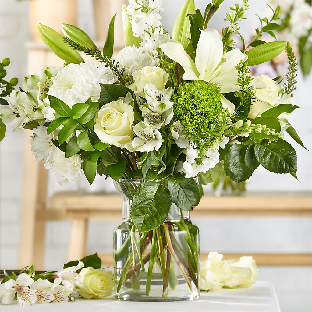 Classic Ivory – A Florist Original – Greenery Plus Florist, Monroe NY