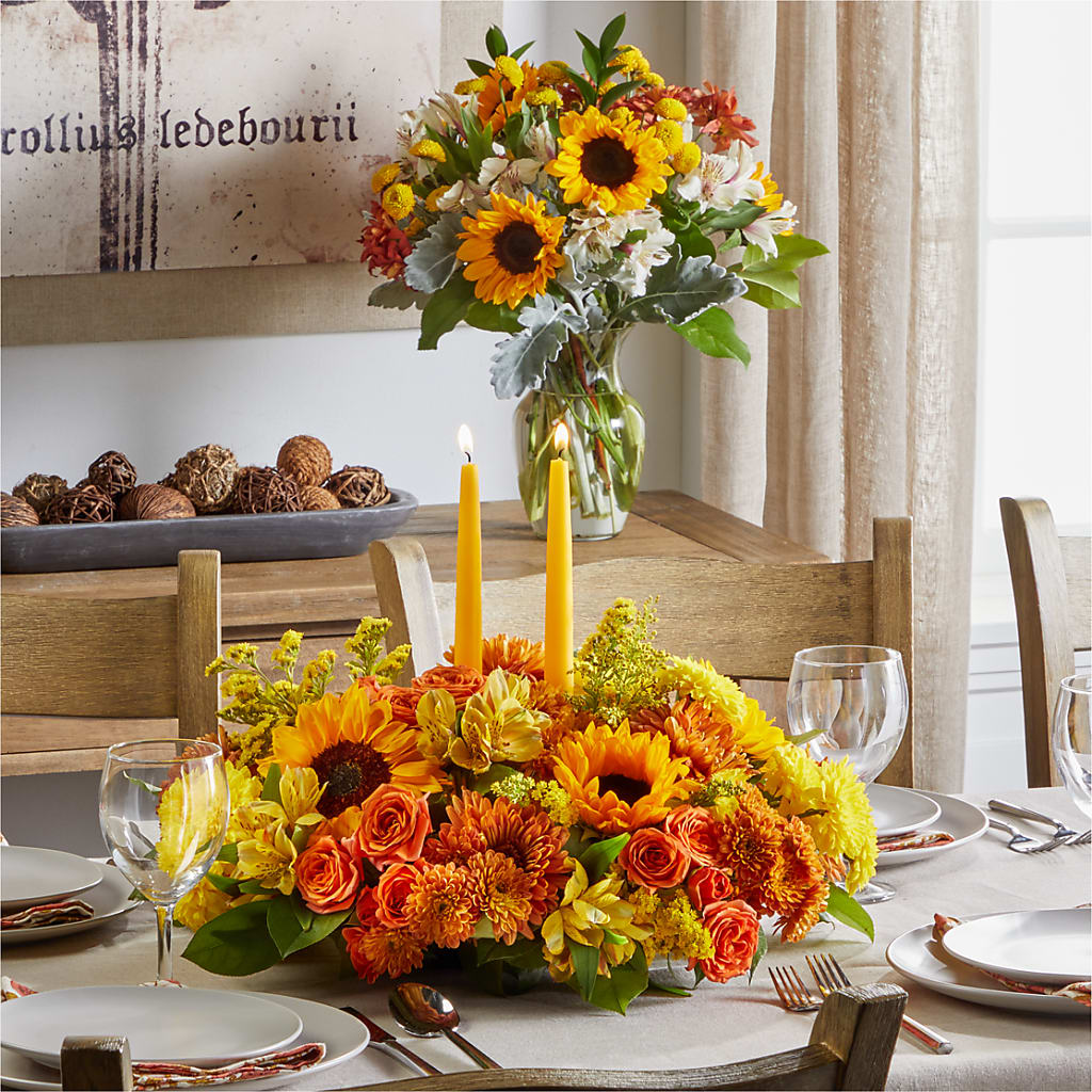 Golden Gathering Bundle – Greenery Plus Florist, Monroe NY