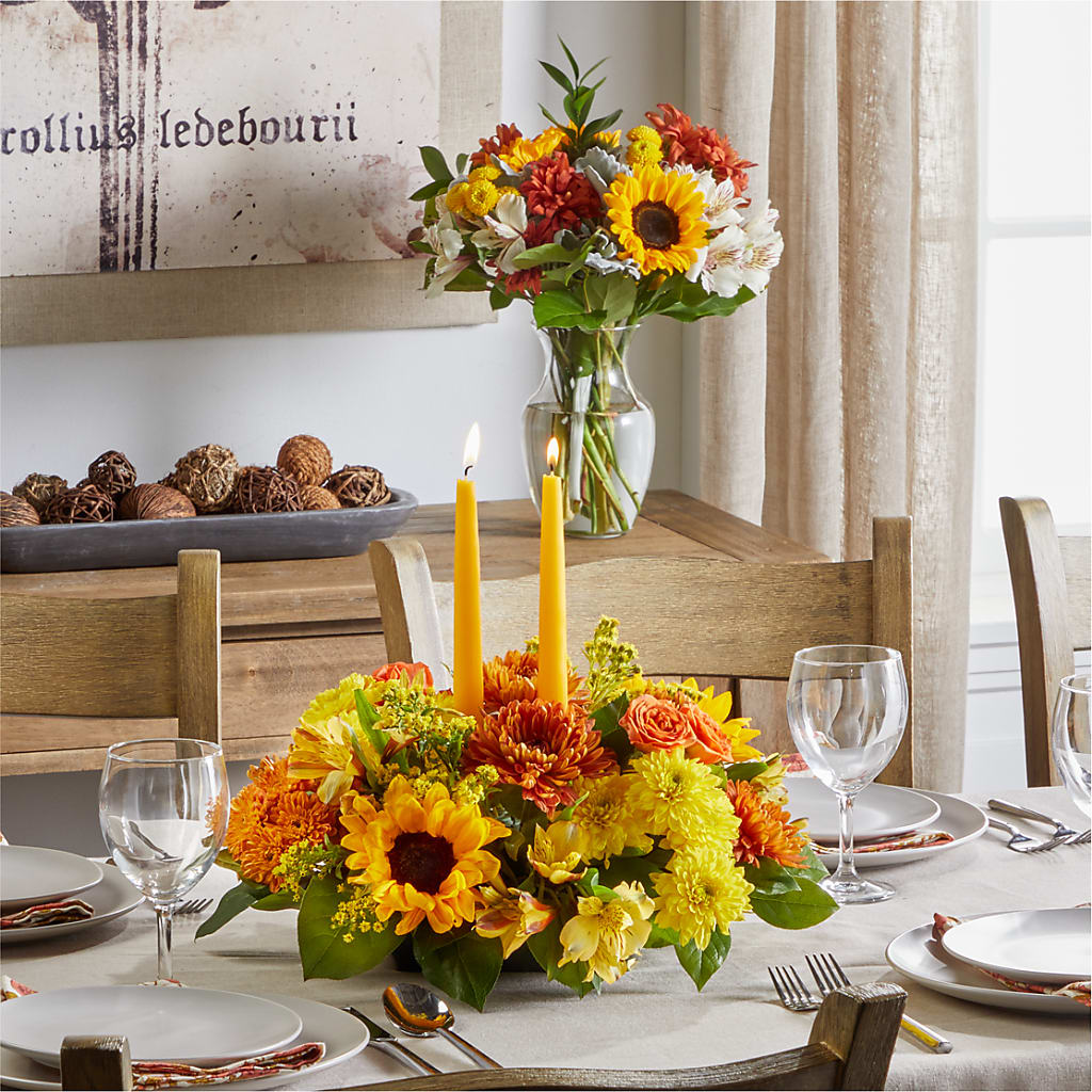 Golden Gathering Bundle – Greenery Plus Florist, Monroe NY