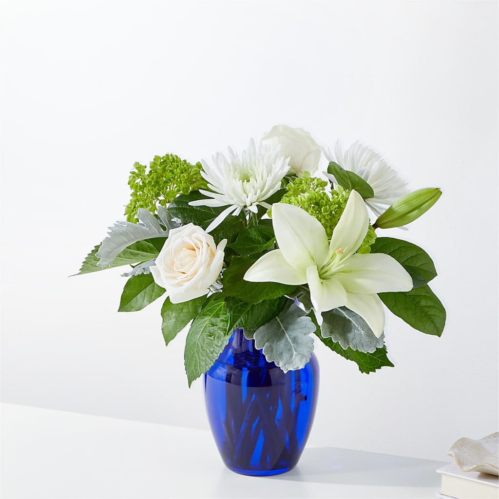 Snowy Dreams Bouquet – Greenery Plus Florist, Monroe NY