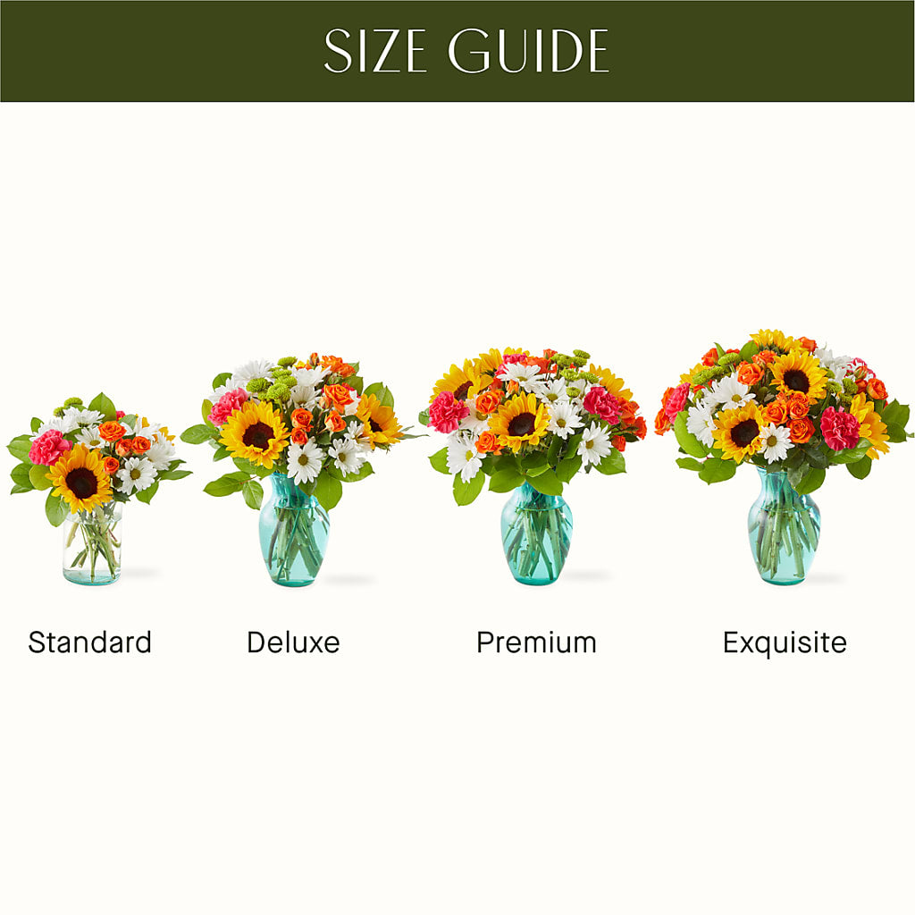 Sun-drenched Blooms Bouquet – Greenery Plus Florist, Monroe NY