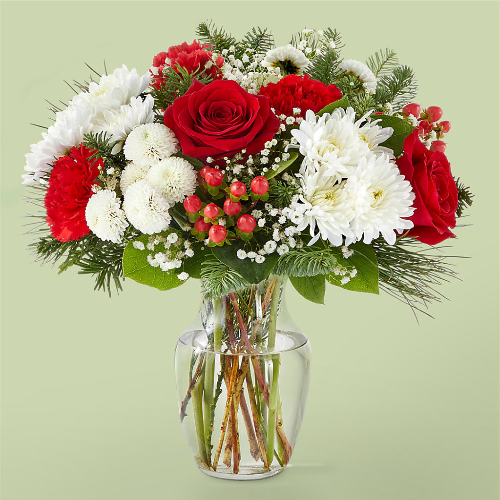 Chance of Flurries Bouquet – Greenery Plus Florist, Monroe NY